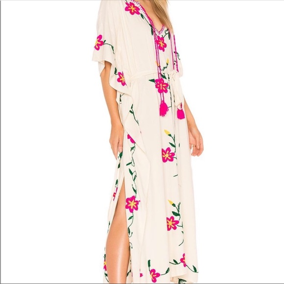 Spell Sayulita Embroidered Kaftan - Picture 4 of 9